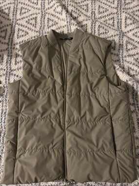 Zara Olive Bomber Jacket